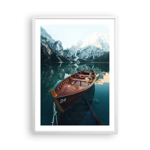 Plakát v bílém rámu - Jako namalované na skle - 50x70 cm