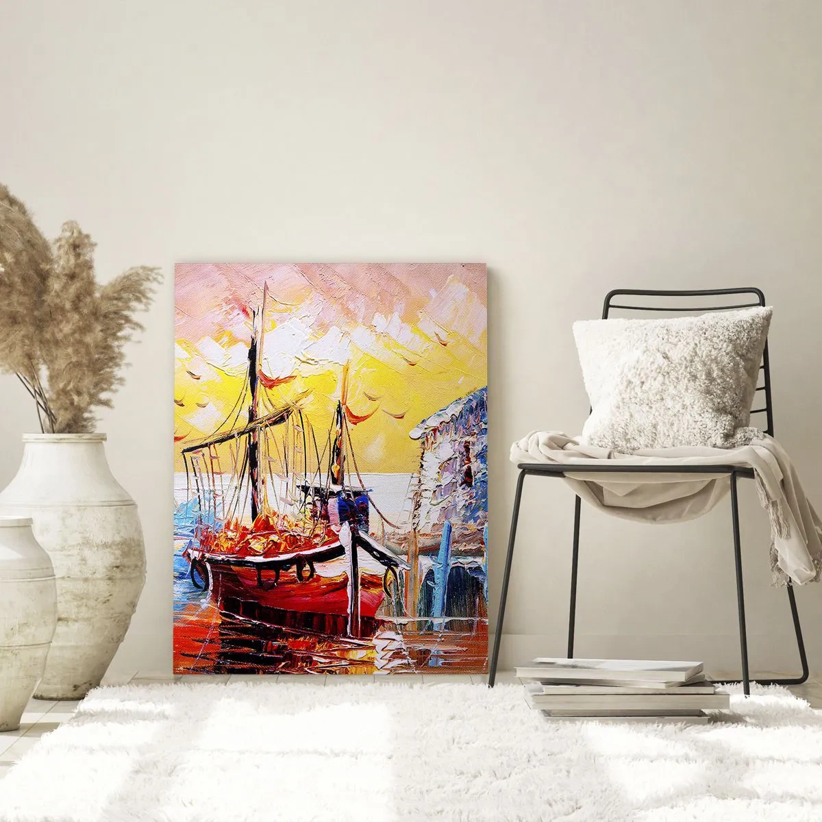 Obraz na skle - Šťastný návrat - 50x70 cm