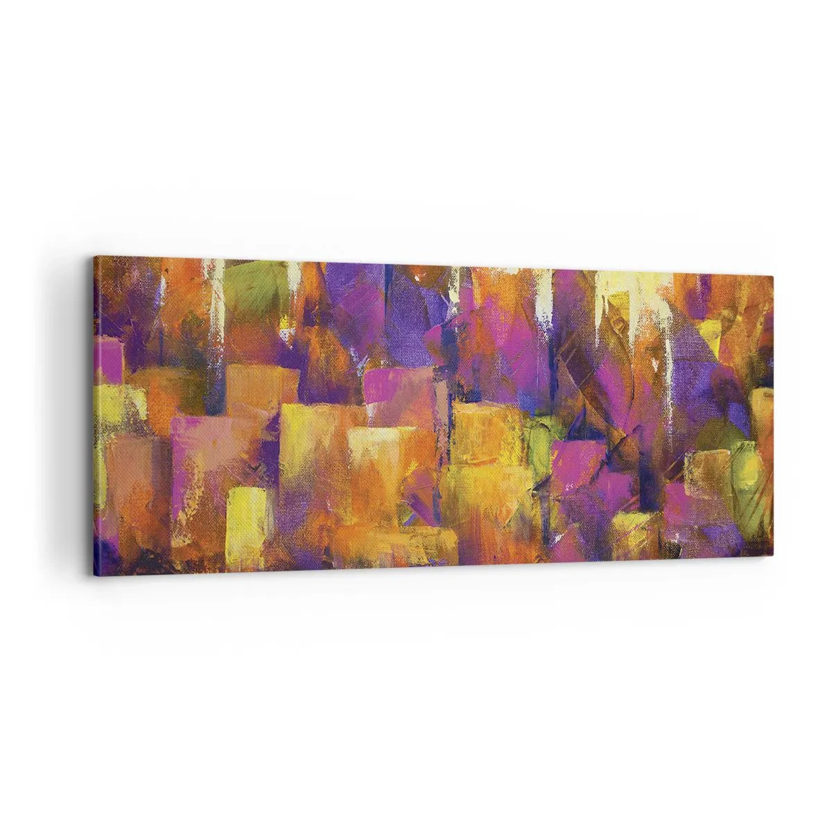 Obraz na plátně - Metropolitní kompozice - 100x40 cm