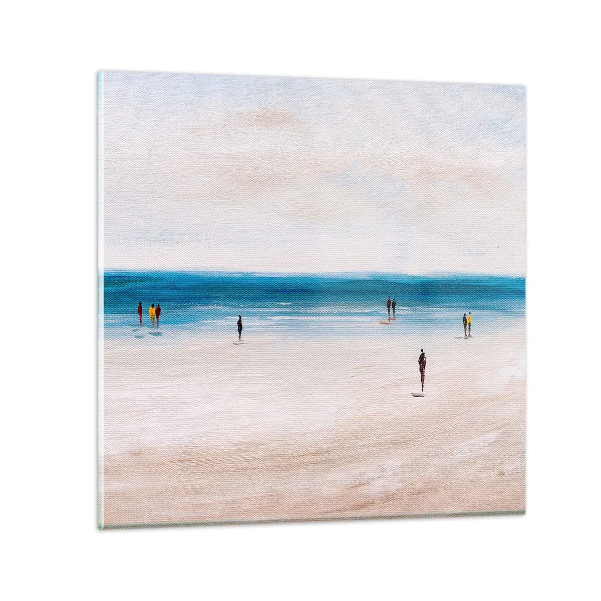 Obraz na skle - Přirozená potřeba - 40x40 cm