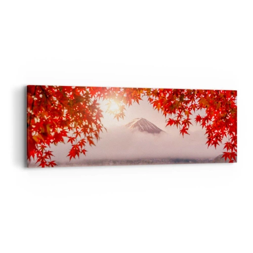 Obraz na plátně - V japonském stylu - 90x30 cm