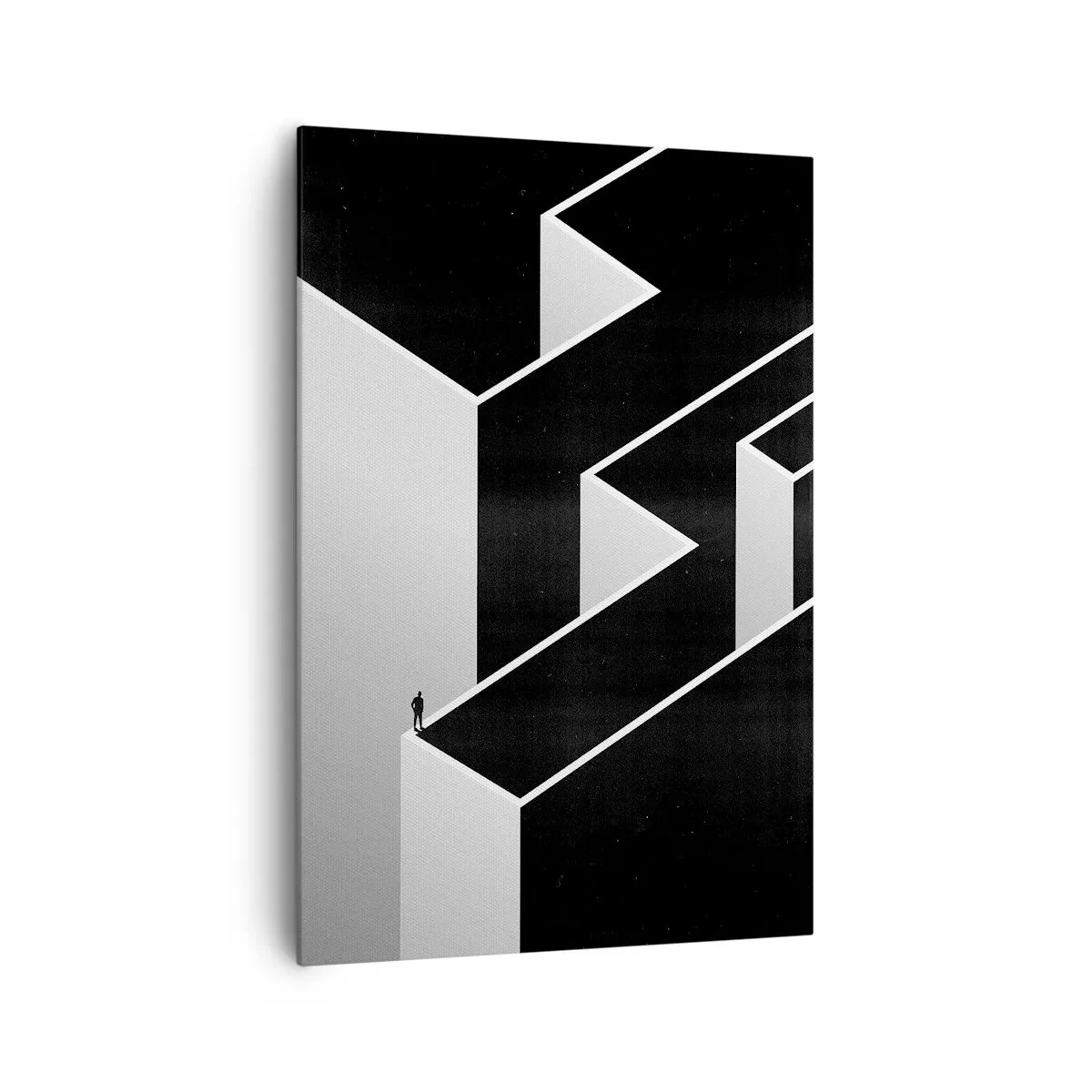 Obraz na plátně - Osamělost na vrcholu - 70x100 cm