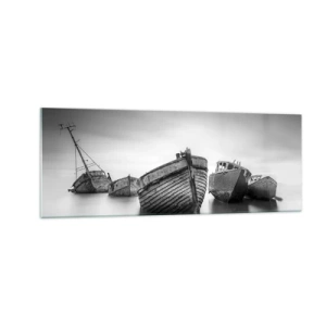 Obraz na skle - Teď už jen vzpomínky… - 140x50 cm