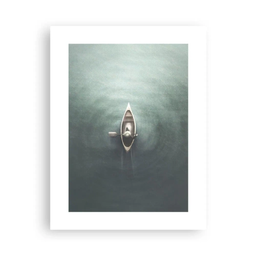 Plakát - Přes měsíční jezero - 30x40 cm