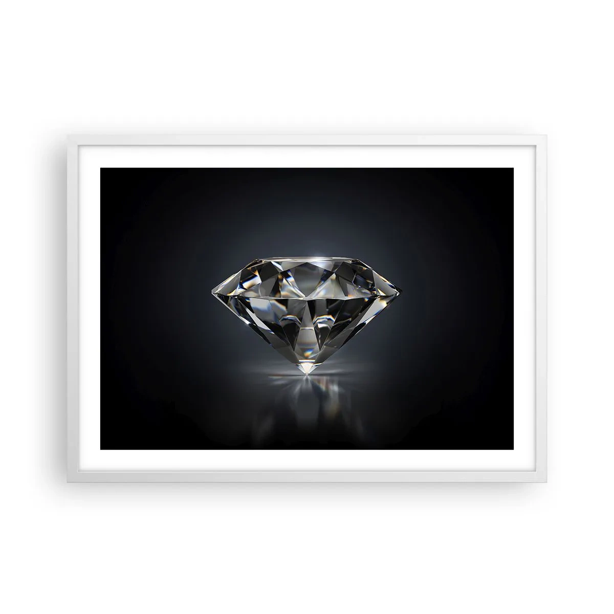 Plakát v bílém rámu - Best girls friend - 70x50 cm