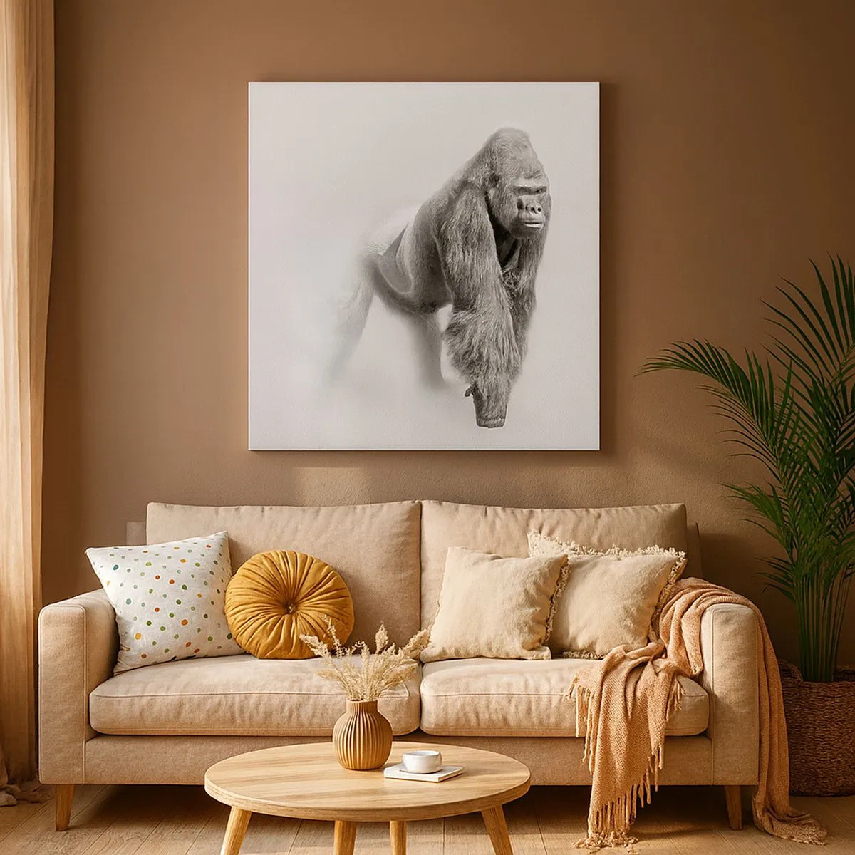 Obraz na plátně - Jistý si svojí silou - 30x30 cm