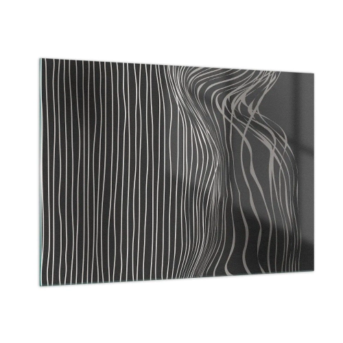 Obraz na skle - Rytmus a přízvuk - 100x70 cm