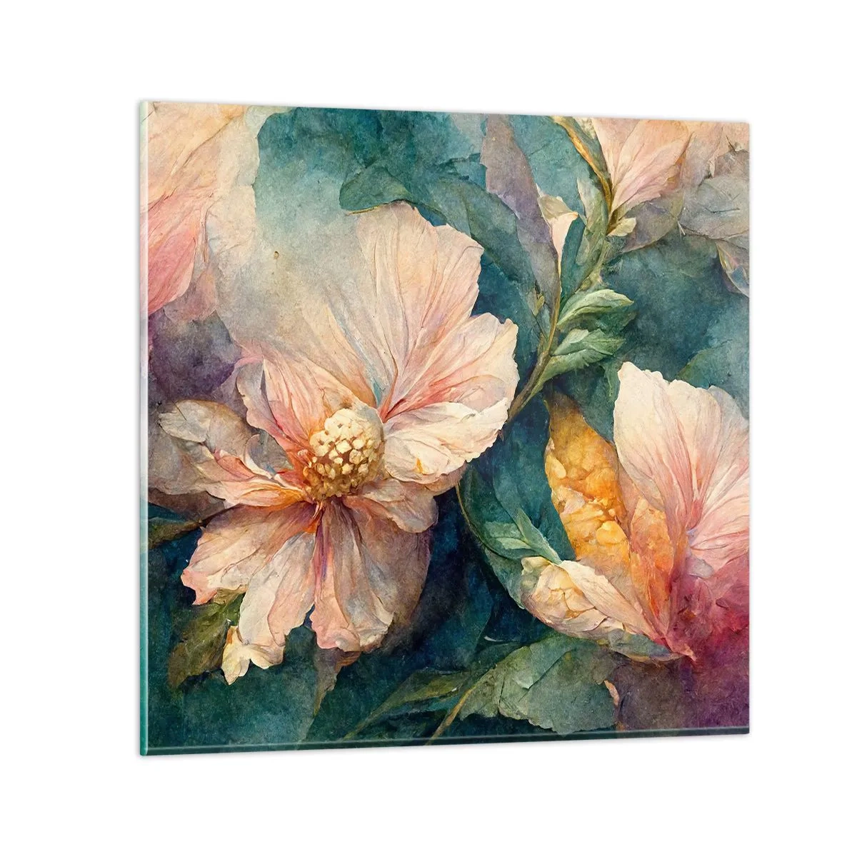 Obraz na skle - Čirá subtilnost - 40x40 cm