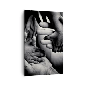 Obraz na plátně - Být člověkem - 80x120 cm