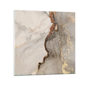 Obraz na skle - Na hranici barev - 50x50 cm