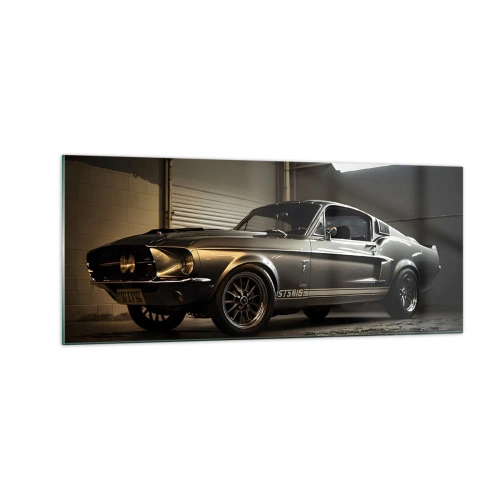 Obraz na skle - Návrat do minulosti - 100x40 cm