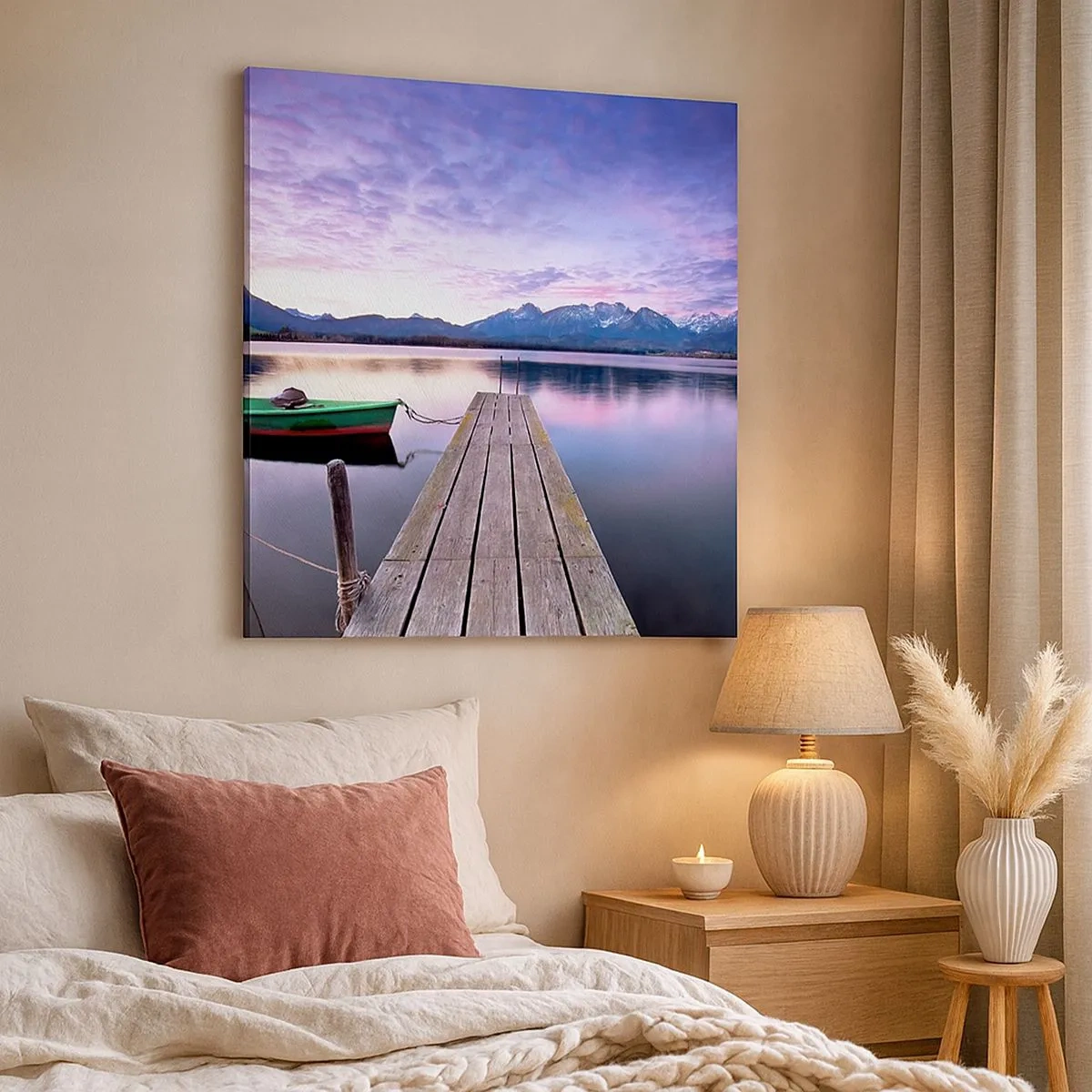 Obraz na plátně - Přátelské ticho - 30x30 cm