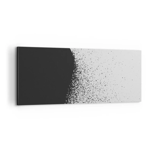 Obraz na plátně - Pohyb částic - 100x40 cm