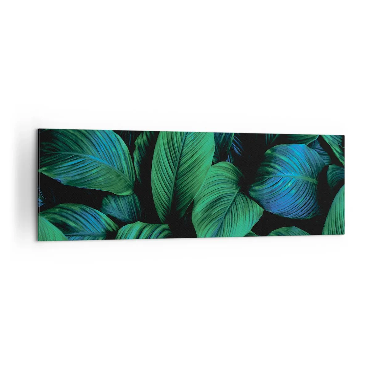 Obraz na plátně - V zeleném davu - 160x50 cm