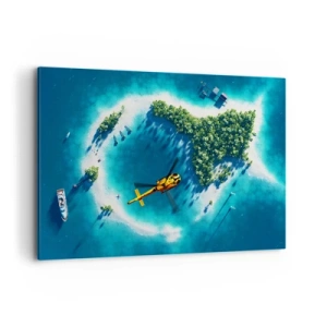 Obraz na plátně - Kup si ostrov - 100x70 cm