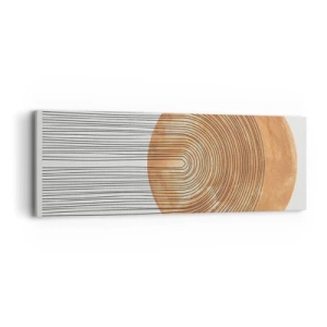 Obraz na plátně - Slunečná kompozice - 90x30 cm