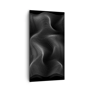 Obraz na plátně - Tanec světla v prostoru - 55x100 cm