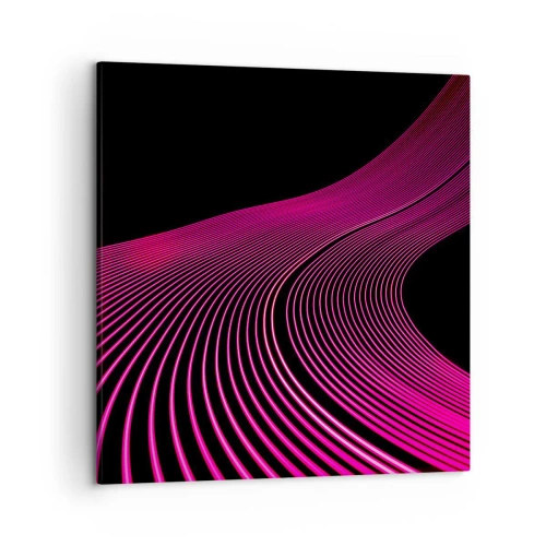 Obraz na plátně - Alej světla - 50x50 cm