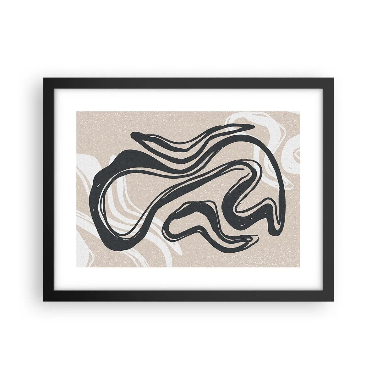 Plakát v černém rámu - Znásobená exprese - 40x30 cm