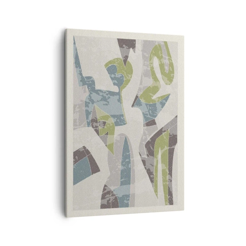 Obraz na plátně - Kompozice za sklem - 50x70 cm