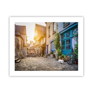 Plakát - Bílý duch městečka - 50x40 cm