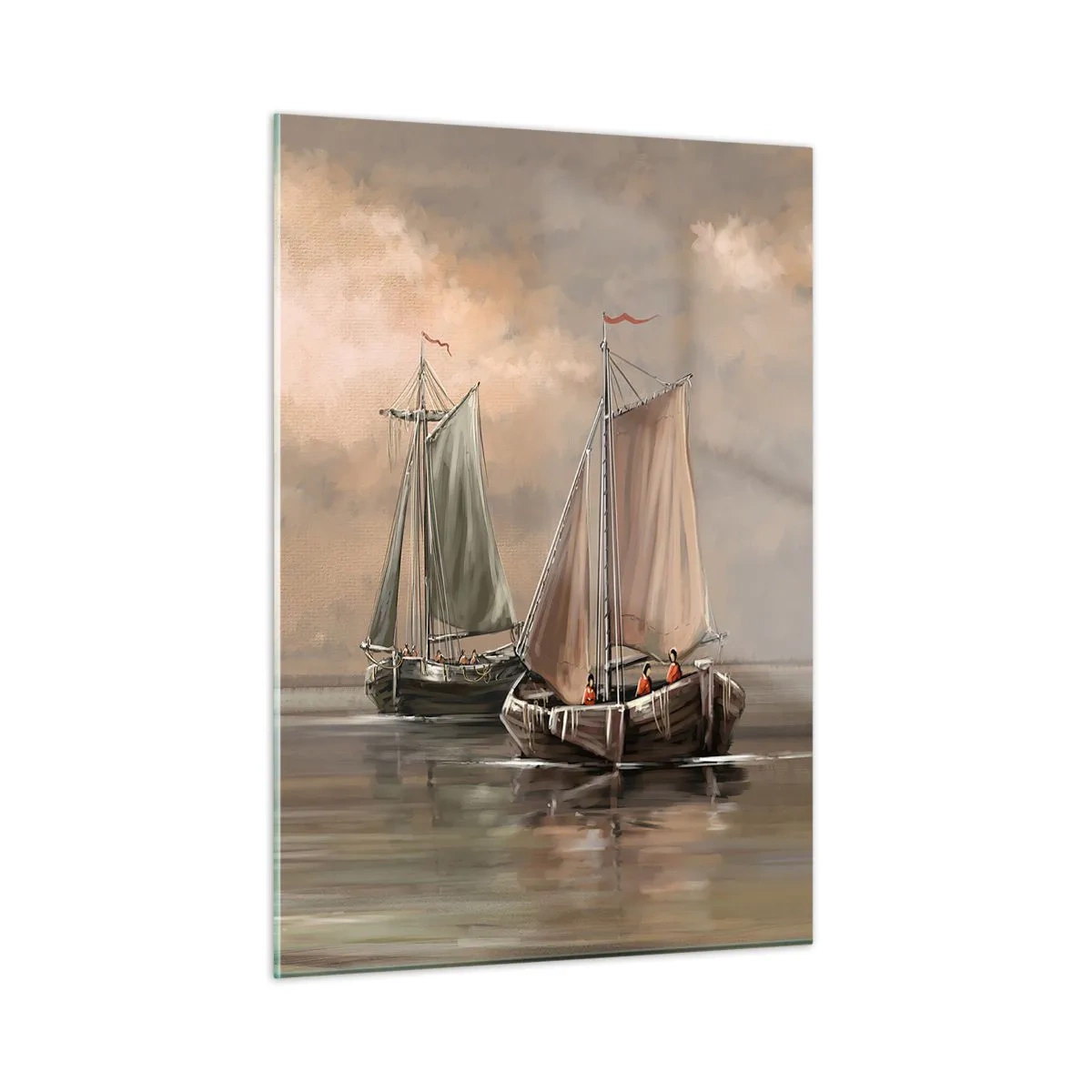 Obraz na skle - Návrat námořníků - 50x70 cm