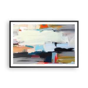 Plakát v černém rámu - Nějaký způsob? - 91x61 cm
