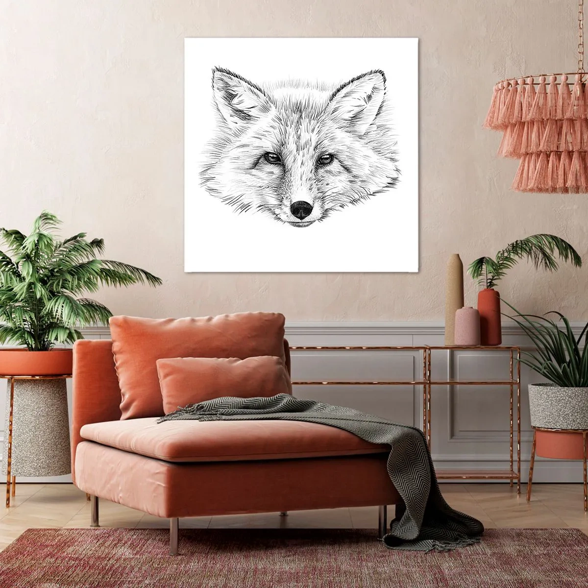 Obraz na plátně - Mohou tyto oči lhát? - 70x70 cm