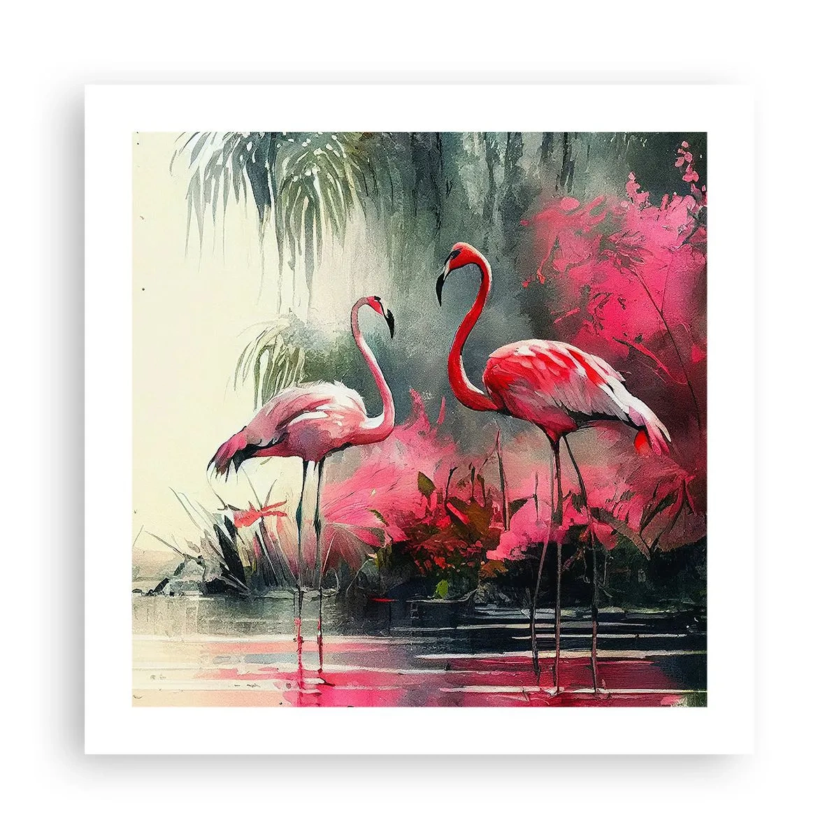 Plakát - Hodiny přírodního kouzla - 50x50 cm