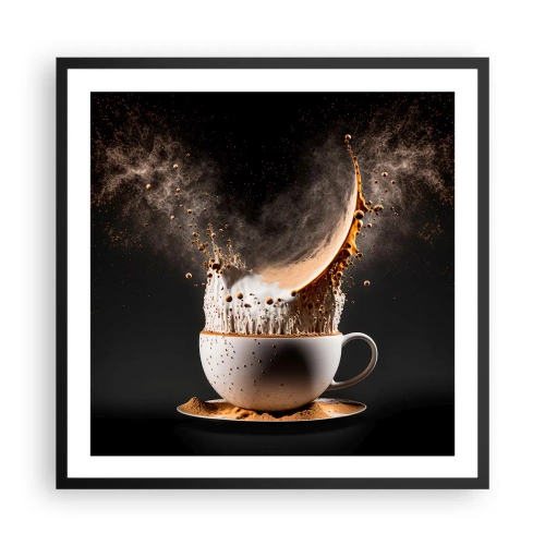 Plakát v černém rámu - Exploze chuti - 60x60 cm