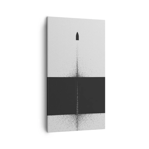 Obraz na plátně - Přímo k cílu - 45x80 cm