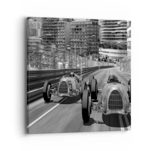 Obraz na plátně - Kdysi dávno v Monte Carlu - 40x40 cm