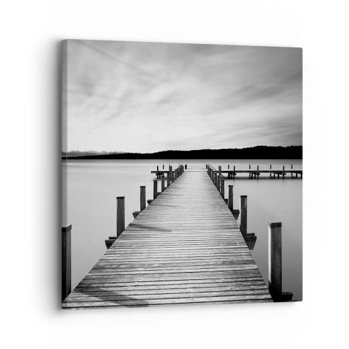 Obraz na plátně - U napajedla – klidu - 30x30 cm