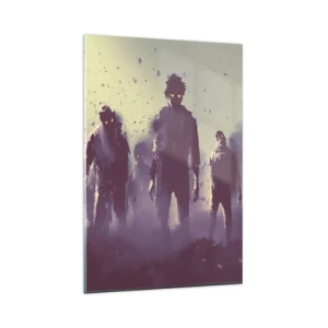 Obraz na skle - Dávej pozor! Přicházejí - 80x120 cm