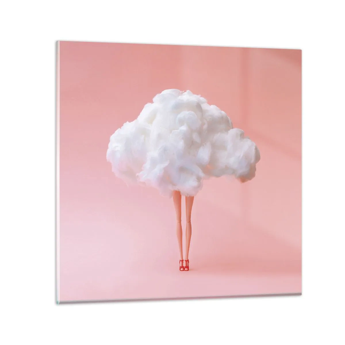 Obraz na skle - Sladký slib - 70x70 cm