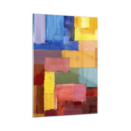 Obraz na skle - Každý jiný, všechny barevné - 50x70 cm