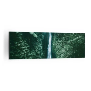 Obraz na plátně - Tropický pramen - 160x50 cm