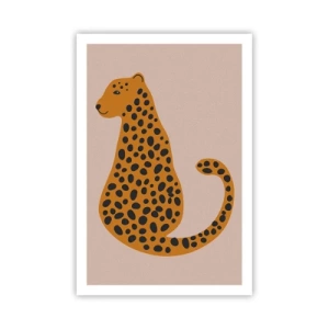 Plakát - Leopardní vzor je v módě - 61x91 cm