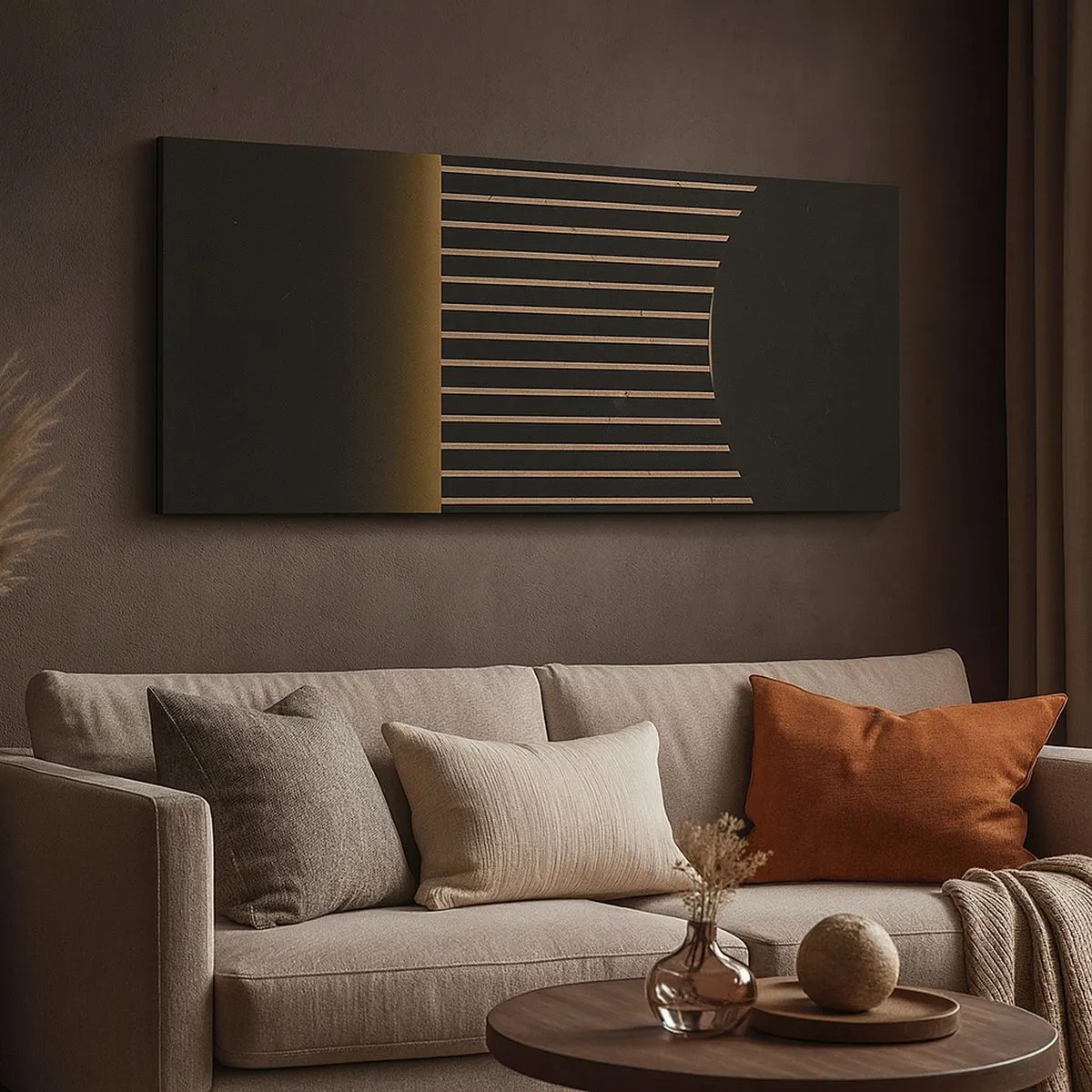 Obraz na plátně - Prozkoumat temnotu - 100x40 cm