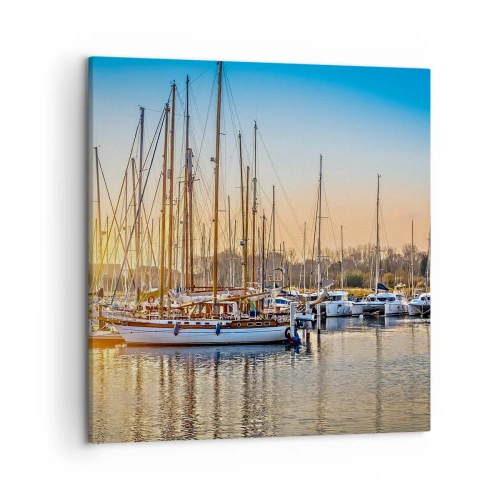 Obraz na plátně - Vítr musí taky spát - 50x50 cm