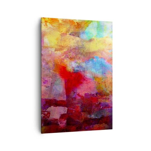 Obraz na plátně - Podívat se doprostřed duhy - 70x100 cm