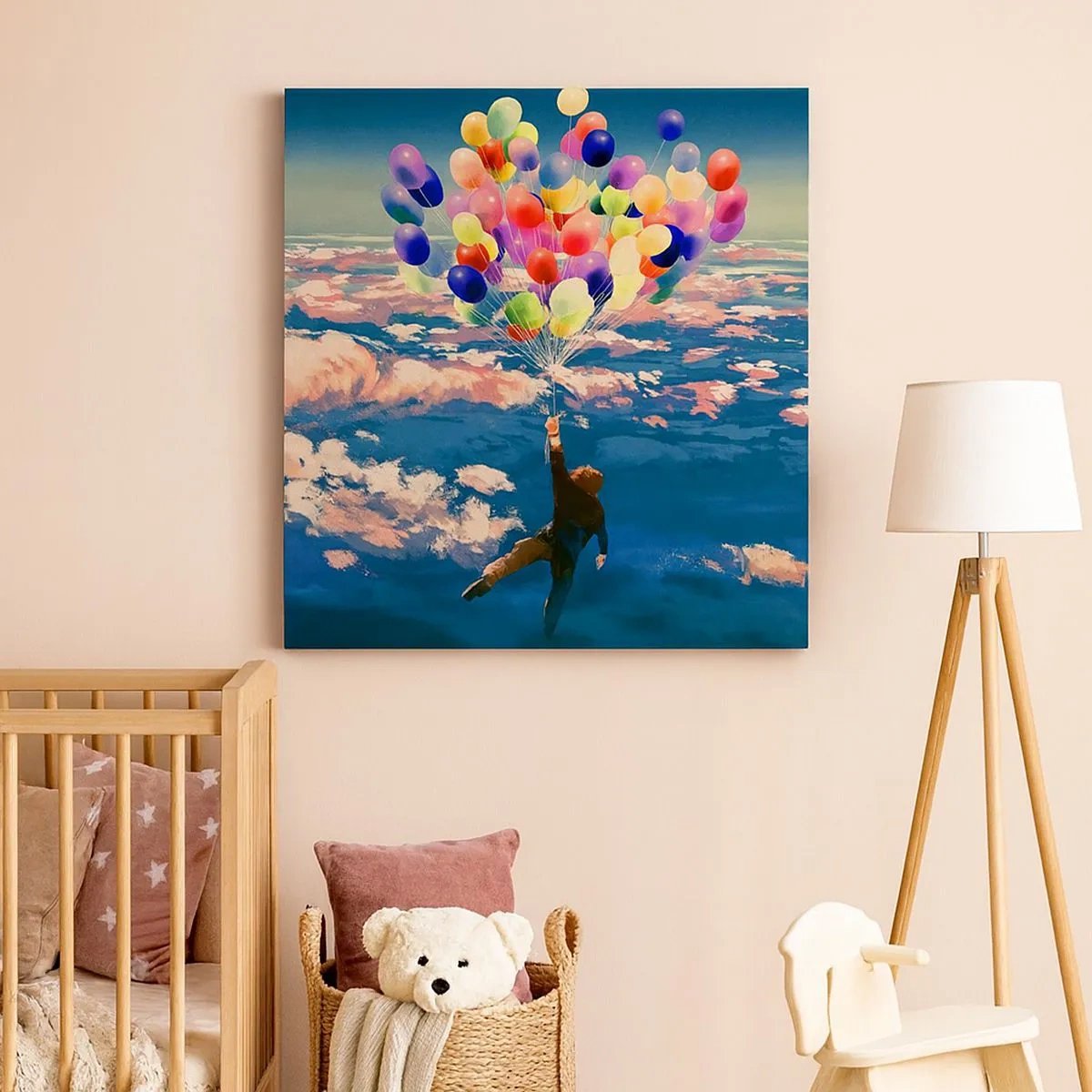 Obraz na plátně - Splněné sny dětství - 30x30 cm