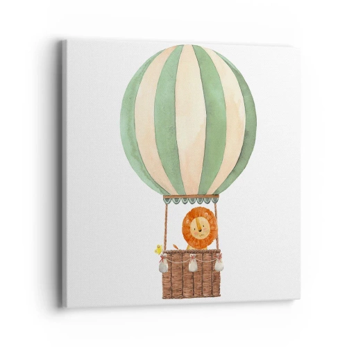 Obraz na plátně - Leonovy cesty - 40x40 cm