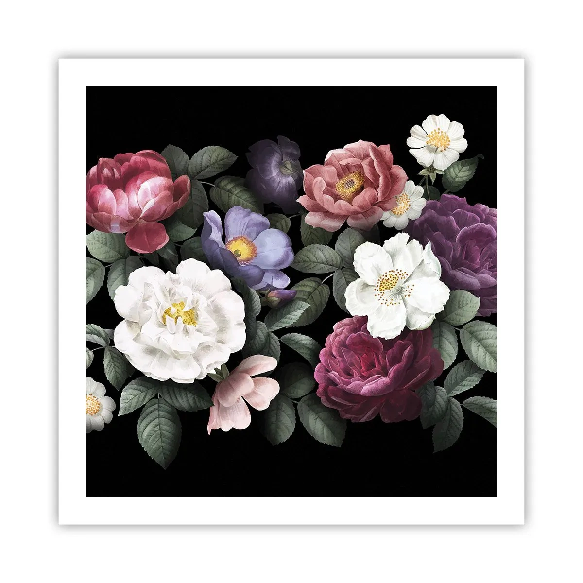 Plakát - Z anglické zahrady - 60x60 cm