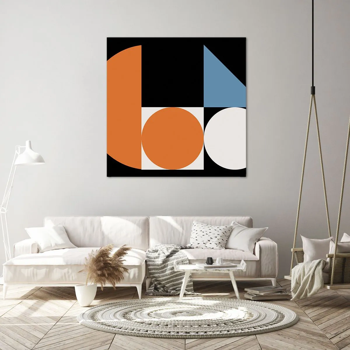 Obraz na plátně - Figurínový systém - 60x60 cm