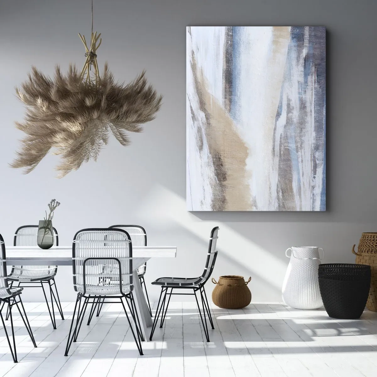 Obraz na plátně - Zimní kompozice - 55x100 cm