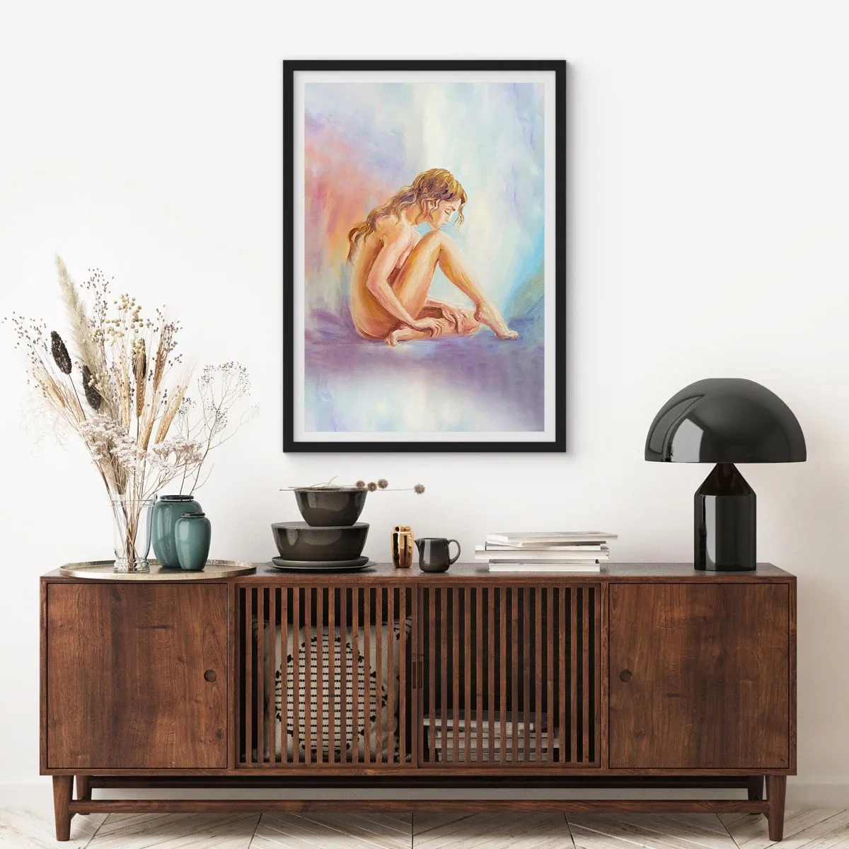 Plakát v černém rámu - Akt mládí - 40x50 cm