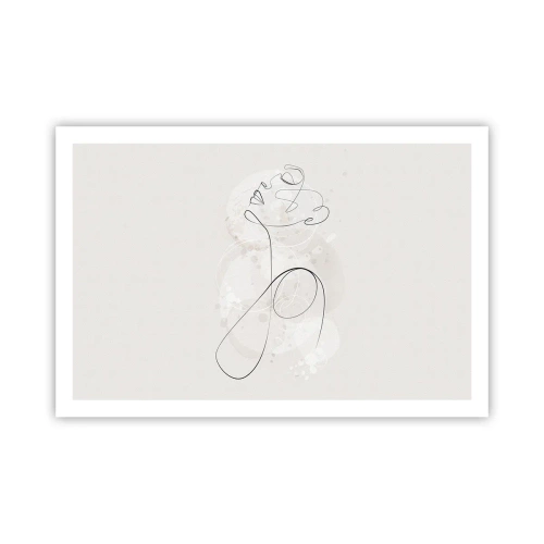 Plakát - Spirála krásy - 91x61 cm