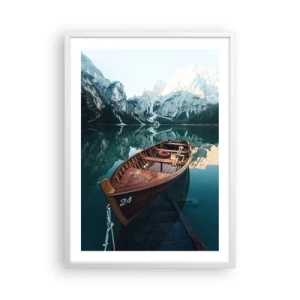 Plakát v bílém rámu - Jako namalované na skle - 50x70 cm