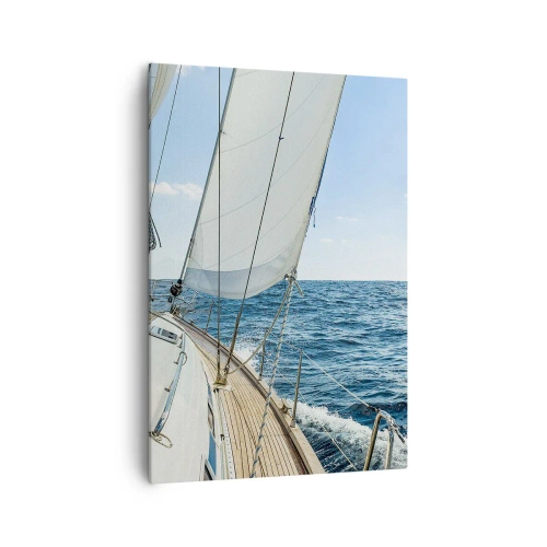 Obraz na plátně - Ahoj, dobrodružství - 70x100 cm